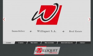 Williquet.com : Page d’accueil