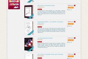 EME Editions – Liste de produits