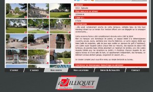 Williquet.com : Page descriptive d’un bien